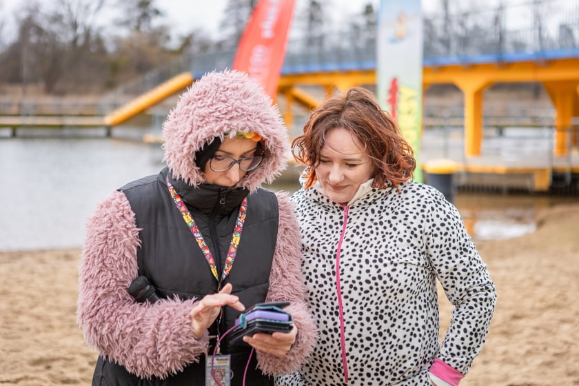 Wrocławskie Morsy na Morskim Oku - luty 2024