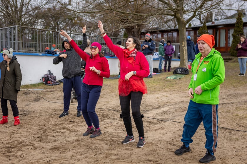 Wrocławskie Morsy na Morskim Oku - luty 2024