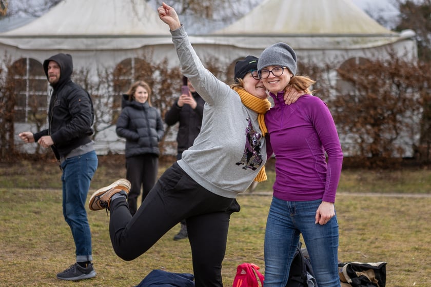 Wrocławskie Morsy na Morskim Oku - luty 2024