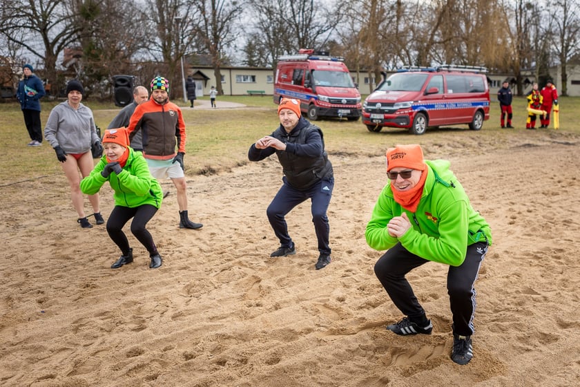 Wrocławskie Morsy na Morskim Oku - luty 2024