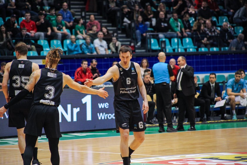 Śląsk Wrocław vs. Turk Ankara w hali Orbita, 6 lutego 2024