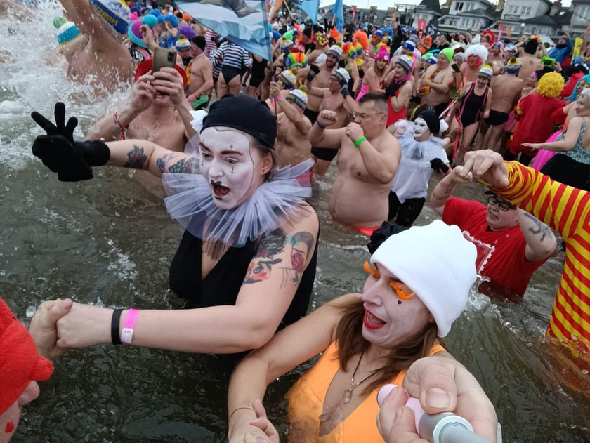 XXI Międzynarodowy Zlot Morsów w Mielnie odbył się w miniony weekend. Na zdjęciu morsy z Wrocławia