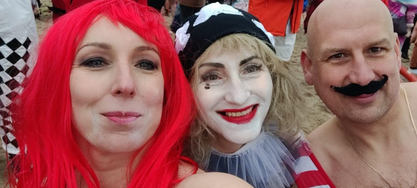 XXI Międzynarodowy Zlot Morsów w Mielnie odbył się w miniony weekend. Na zdjęciu morsy z Wrocławia