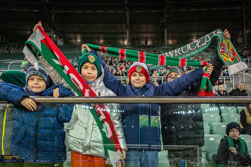 Zdjęcia kibiców z meczu Śląsk Wrocław - Stal Mielec