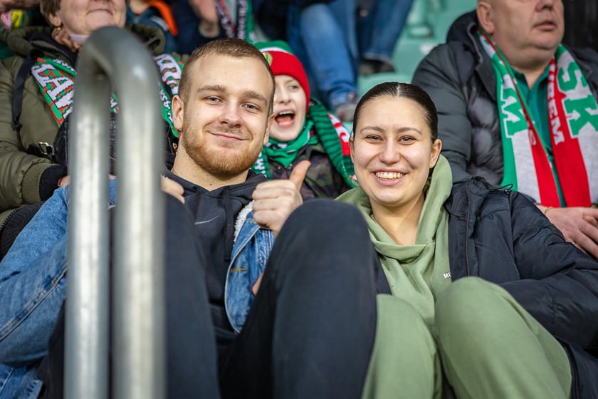 Zdjęcia kibiców z meczu Śląsk Wrocław - Stal Mielec