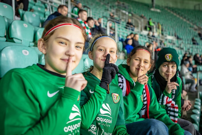 Zdjęcia kibiców z meczu Śląsk Wrocław - Stal Mielec