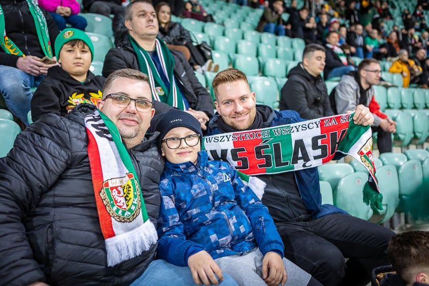 Zdjęcia kibiców z meczu Śląsk Wrocław - Stal Mielec