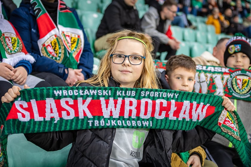 Zdjęcia kibiców z meczu Śląsk Wrocław - Stal Mielec