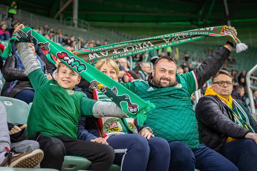 Zdjęcia kibiców z meczu Śląsk Wrocław - Stal Mielec