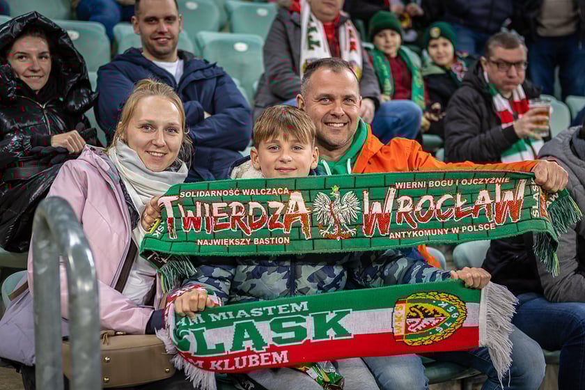 Zdjęcia kibiców z meczu Śląsk Wrocław - Stal Mielec