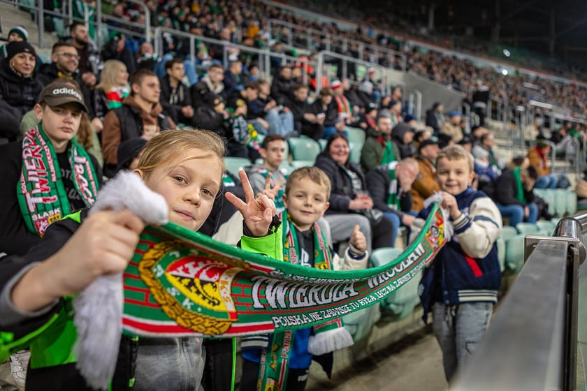 Zdjęcia kibiców z meczu Śląsk Wrocław - Stal Mielec