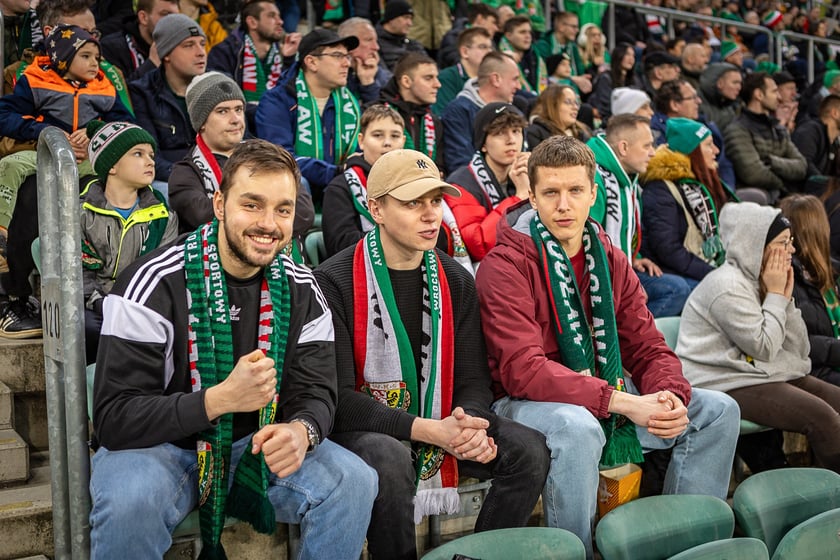 Zdjęcia kibiców z meczu Śląsk Wrocław - Stal Mielec