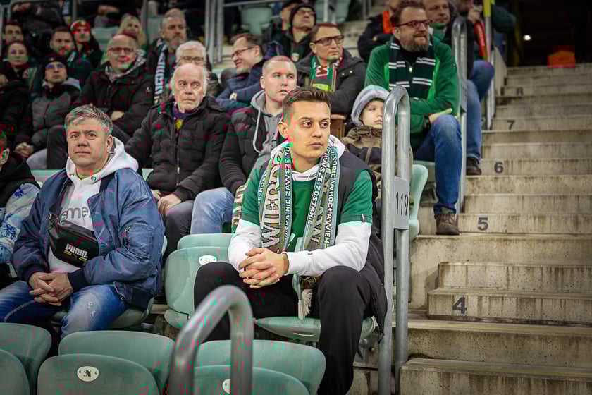 Zdjęcia kibiców z meczu Śląsk Wrocław - Stal Mielec