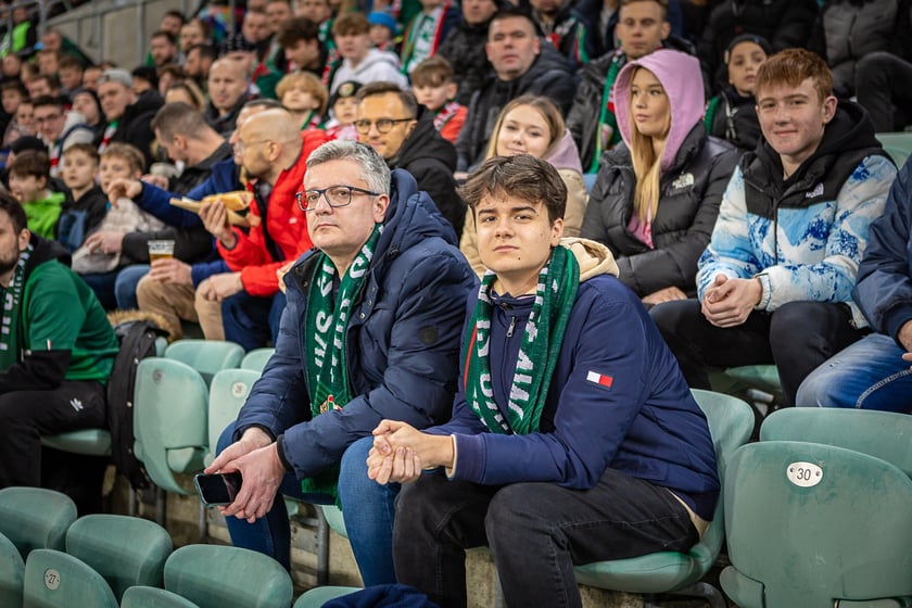 Zdjęcia kibiców z meczu Śląsk Wrocław - Stal Mielec