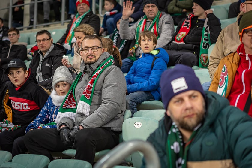 Zdjęcia kibiców z meczu Śląsk Wrocław - Stal Mielec
