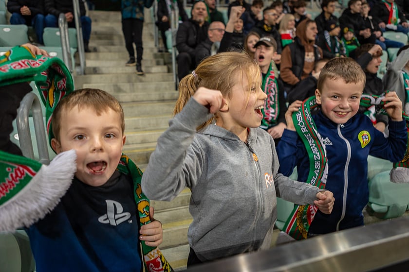 Zdjęcia kibiców z meczu Śląsk Wrocław - Stal Mielec