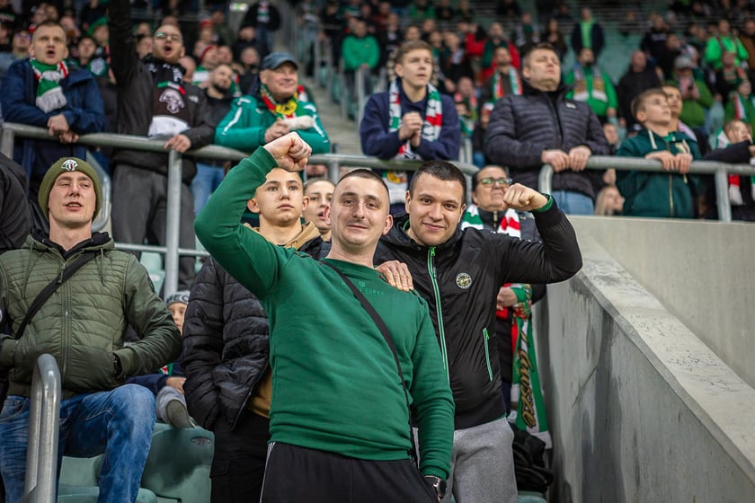Zdjęcia kibiców z meczu Śląsk Wrocław - Stal Mielec