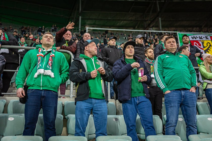 Zdjęcia kibiców z meczu Śląsk Wrocław - Stal Mielec