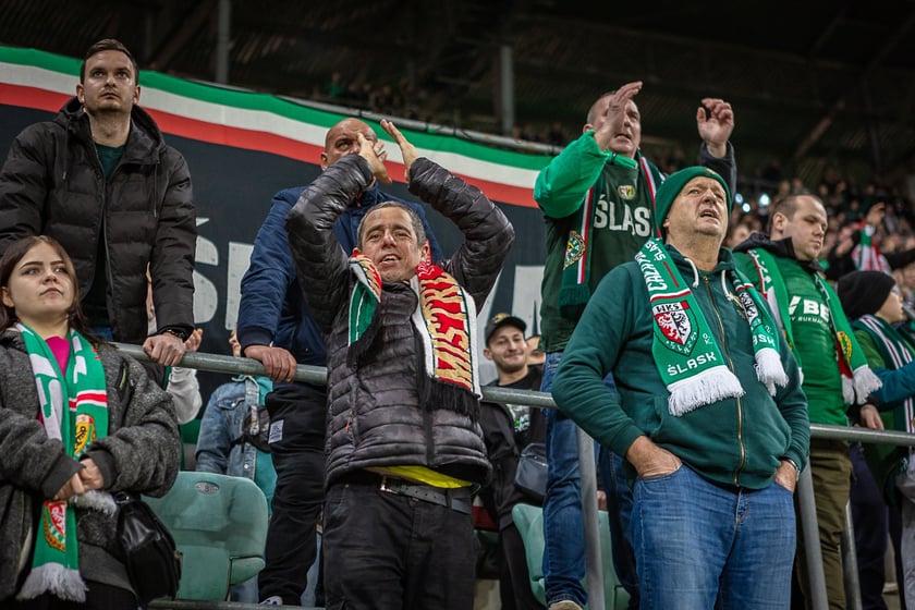 Zdjęcia kibiców z meczu Śląsk Wrocław - Stal Mielec