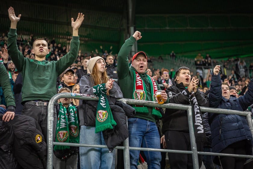 Zdjęcia kibiców z meczu Śląsk Wrocław - Stal Mielec