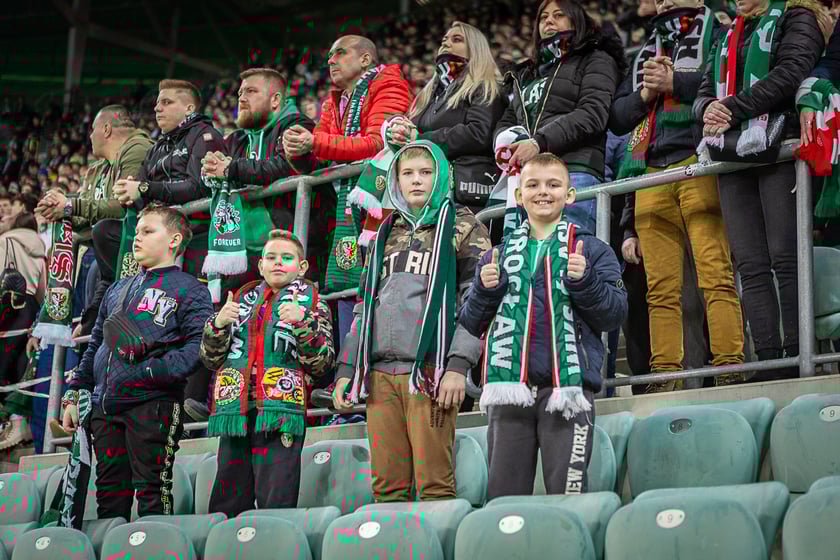 Zdjęcia kibiców z meczu Śląsk Wrocław - Stal Mielec