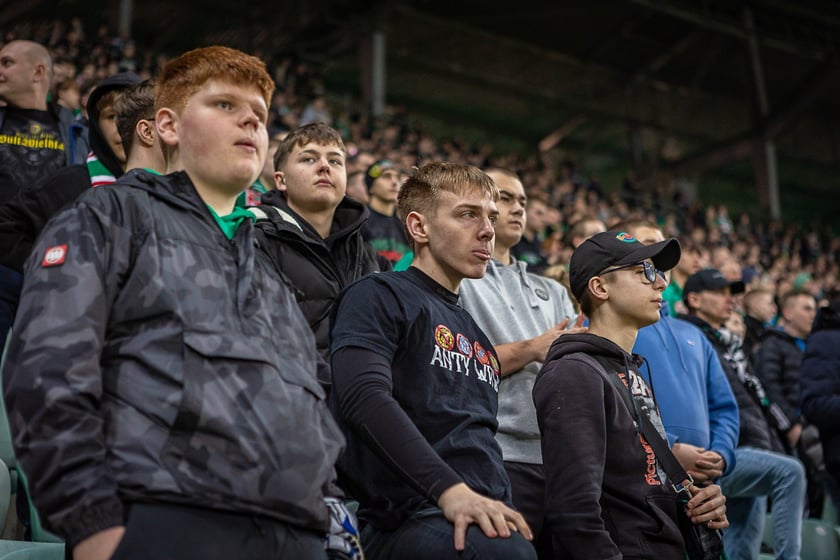 Zdjęcia kibiców z meczu Śląsk Wrocław - Stal Mielec