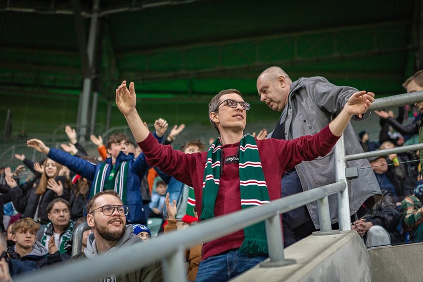 Zdjęcia kibiców z meczu Śląsk Wrocław - Stal Mielec