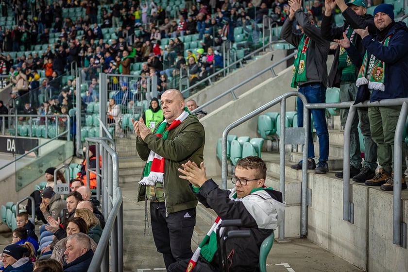 Zdjęcia kibiców z meczu Śląsk Wrocław - Stal Mielec