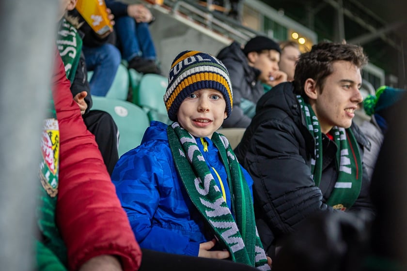 Zdjęcia kibiców z meczu Śląsk Wrocław - Stal Mielec