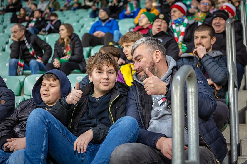 Zdjęcia kibiców z meczu Śląsk Wrocław - Stal Mielec
