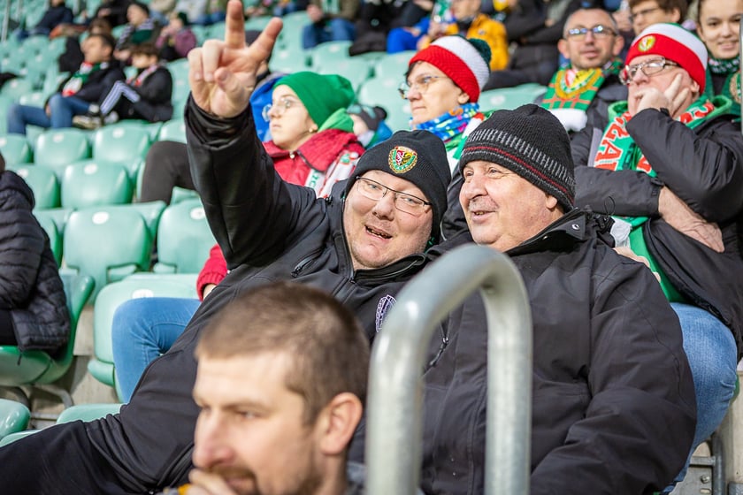 Zdjęcia kibiców z meczu Śląsk Wrocław - Stal Mielec