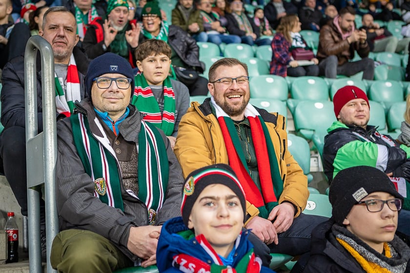 Zdjęcia kibiców z meczu Śląsk Wrocław - Stal Mielec
