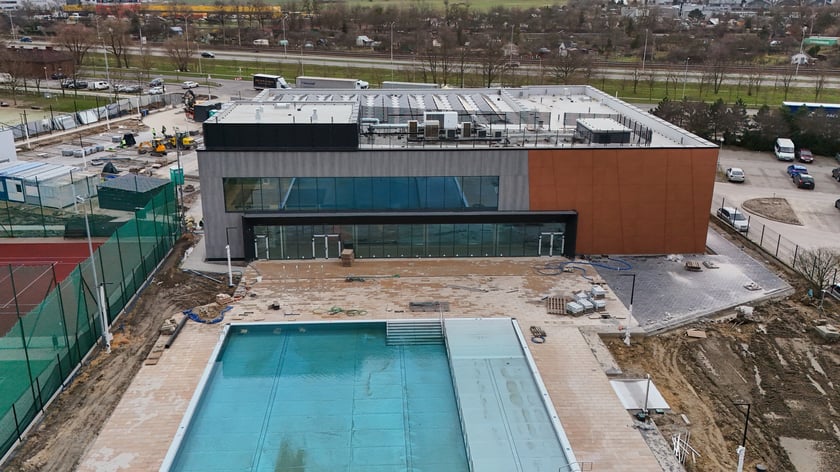 Aquapark na Zakrzowie - budowa