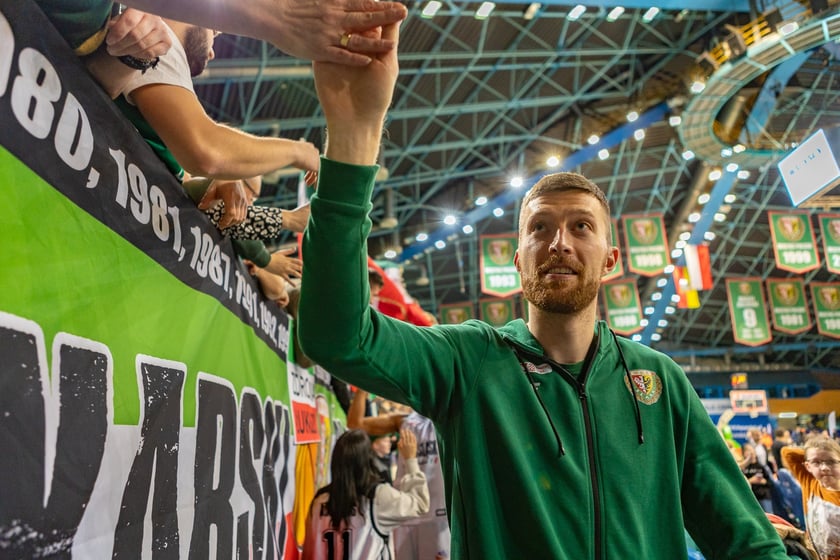 Śląsk Wrocław - Czarni Słupsk, hala Orbita, 2024