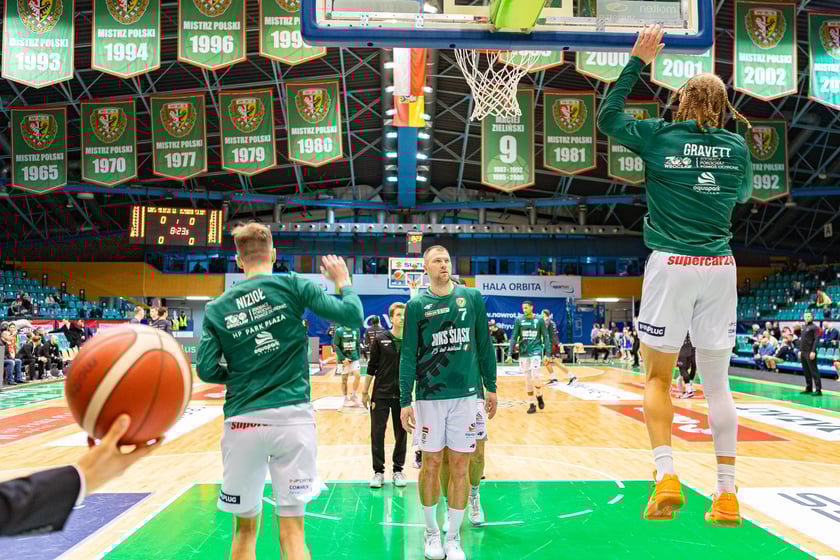 Śląsk Wrocław - Czarni Słupsk, hala Orbita, 2024