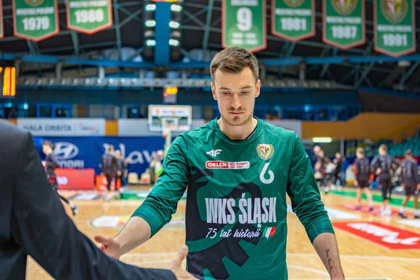 Śląsk Wrocław - Czarni Słupsk, hala Orbita, 2024