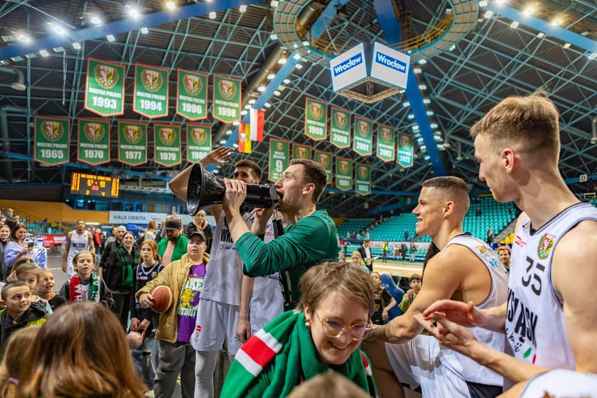 Śląsk Wrocław - Czarni Słupsk, hala Orbita, 2024