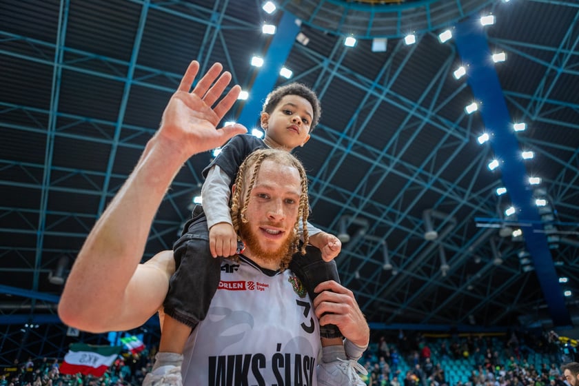 Śląsk Wrocław - Czarni Słupsk, hala Orbita, 2024