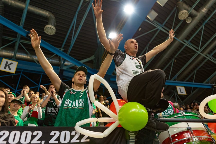 Śląsk Wrocław - Czarni Słupsk, hala Orbita, 2024