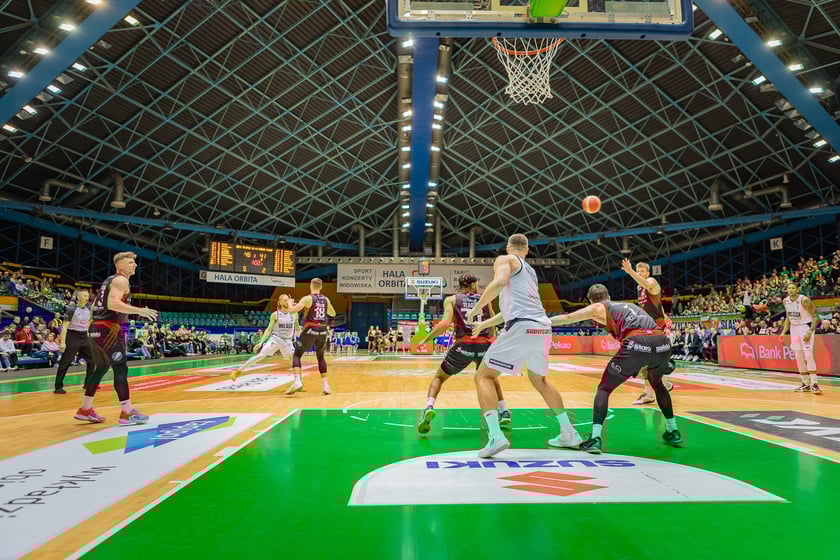 Śląsk Wrocław - Czarni Słupsk, hala Orbita, 2024