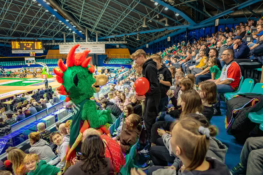 Śląsk Wrocław - Czarni Słupsk, hala Orbita, 2024