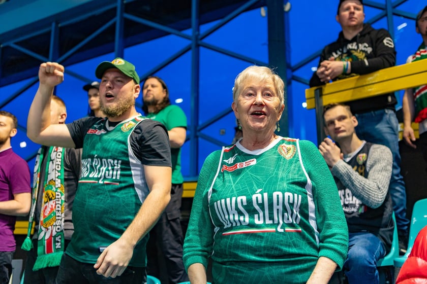 Śląsk Wrocław - Czarni Słupsk, hala Orbita, 2024