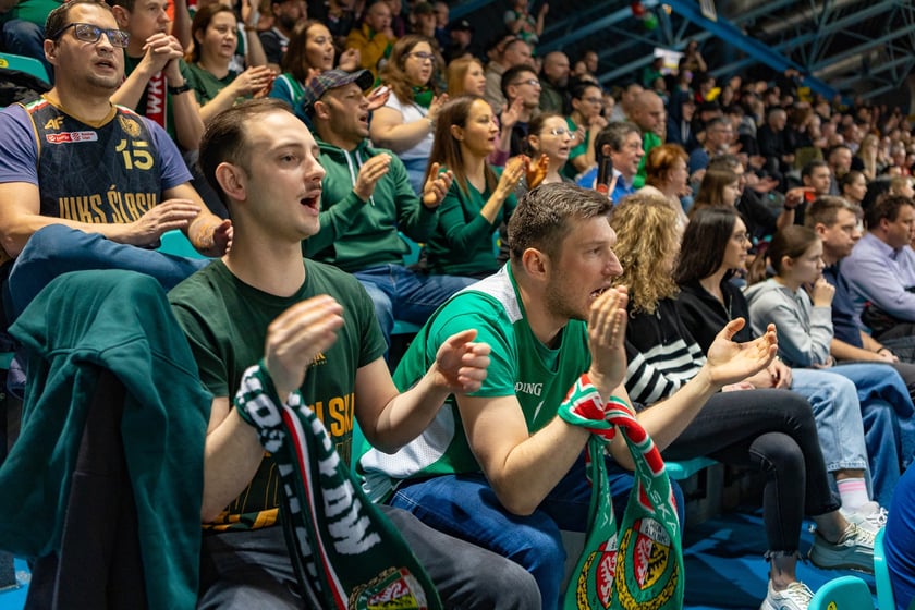 Śląsk Wrocław - Czarni Słupsk, hala Orbita, 2024