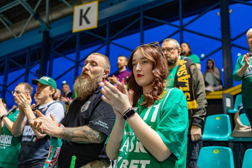 Śląsk Wrocław - Czarni Słupsk, hala Orbita, 2024