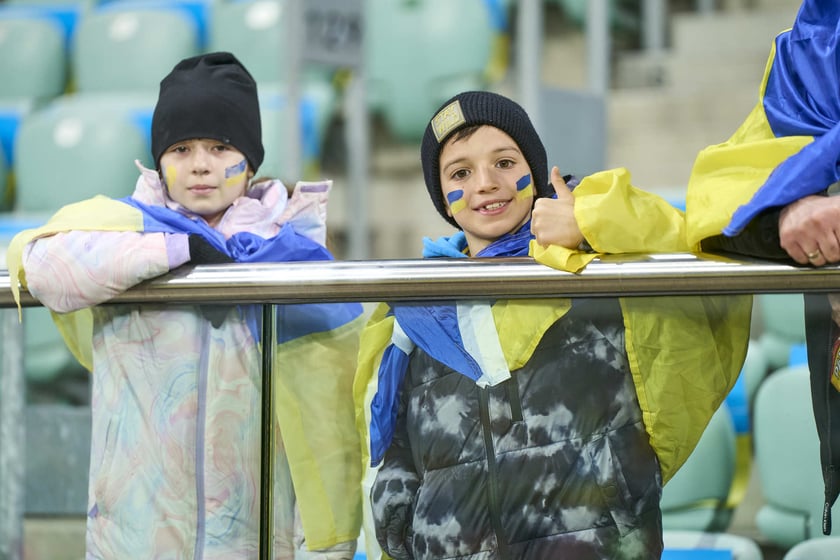 Ukraina - Islandia na Tarczyński Arenie - zdjęcia z meczu oraz kibiców