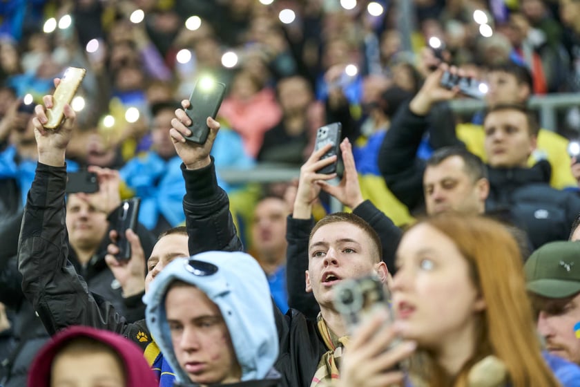 Ukraina - Islandia na Tarczyński Arenie - zdjęcia z meczu oraz kibiców