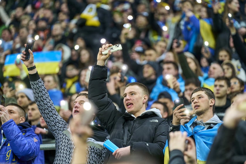 Ukraina - Islandia na Tarczyński Arenie - zdjęcia z meczu oraz kibiców