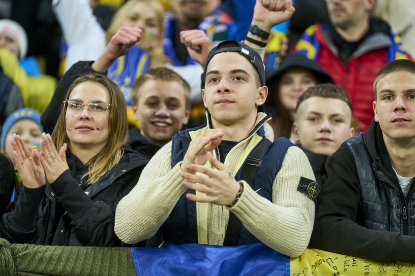 Ukraina - Islandia na Tarczyński Arenie - zdjęcia z meczu oraz kibiców