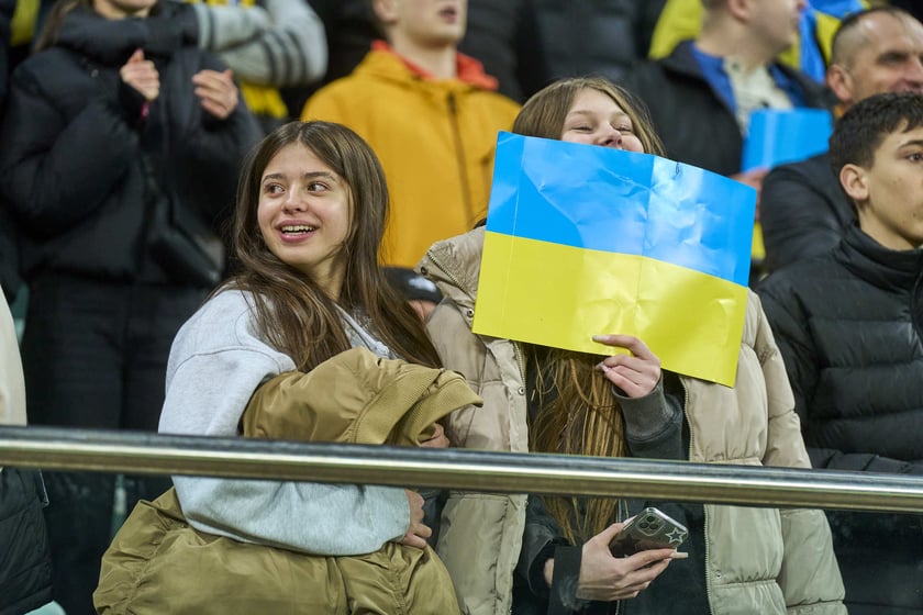 Ukraina - Islandia na Tarczyński Arenie - zdjęcia z meczu oraz kibiców