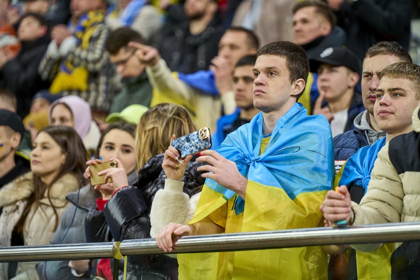 Ukraina - Islandia na Tarczyński Arenie - zdjęcia z meczu oraz kibiców